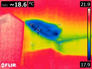 Recherche de fuite par caméra thermique - CHANEINS